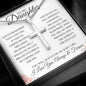 To My Daughter- Faith Cross Necklace