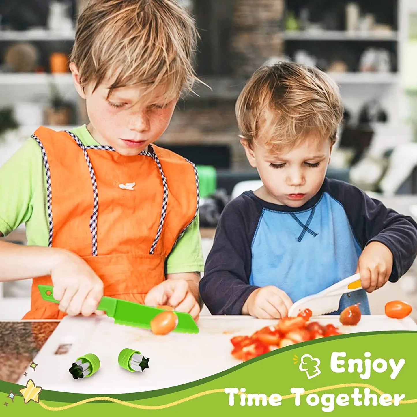 TinyChef™ Safe Kitchen Knife Set For Kids