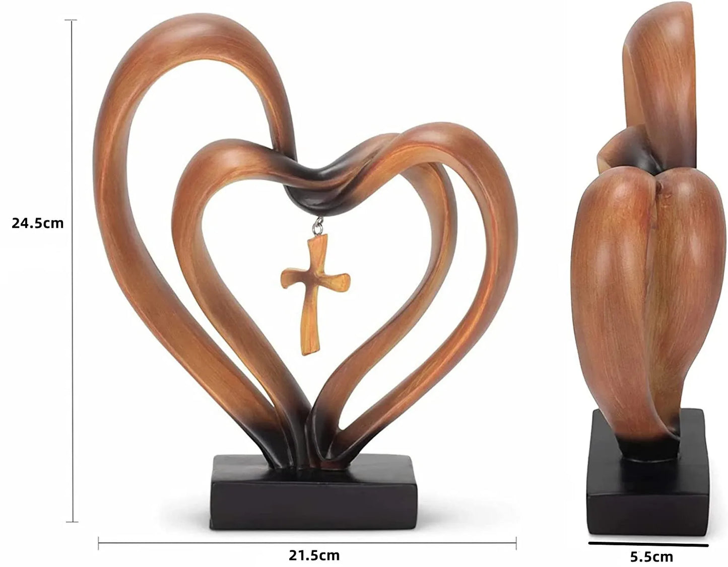 Eternal Embrace Love Hearts