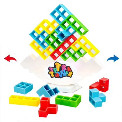 TetraTower™ Stacking Balance Game - Family Fun