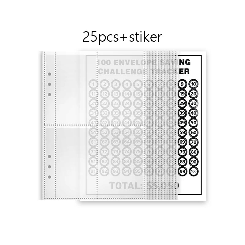 MoneyMaster™ 100 Envelope Challenge Binder - Save $5050!