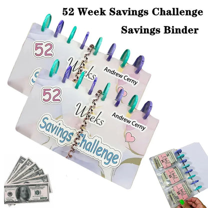 Savings Success 52-Week Planner