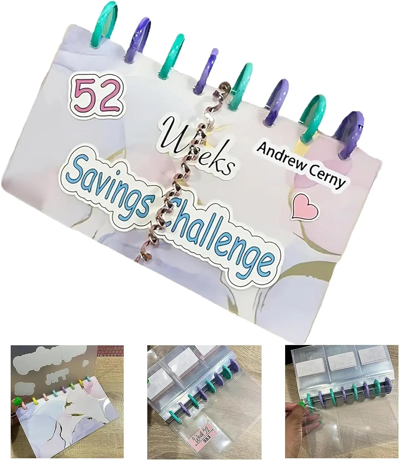 Savings Success 52-Week Planner