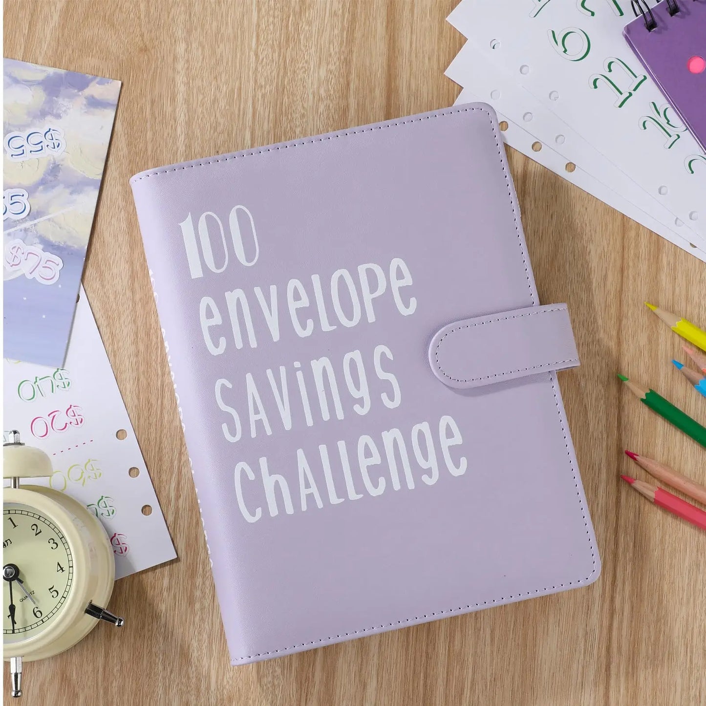 MoneyMaster™ 100 Envelope Challenge Binder - Save $5050!