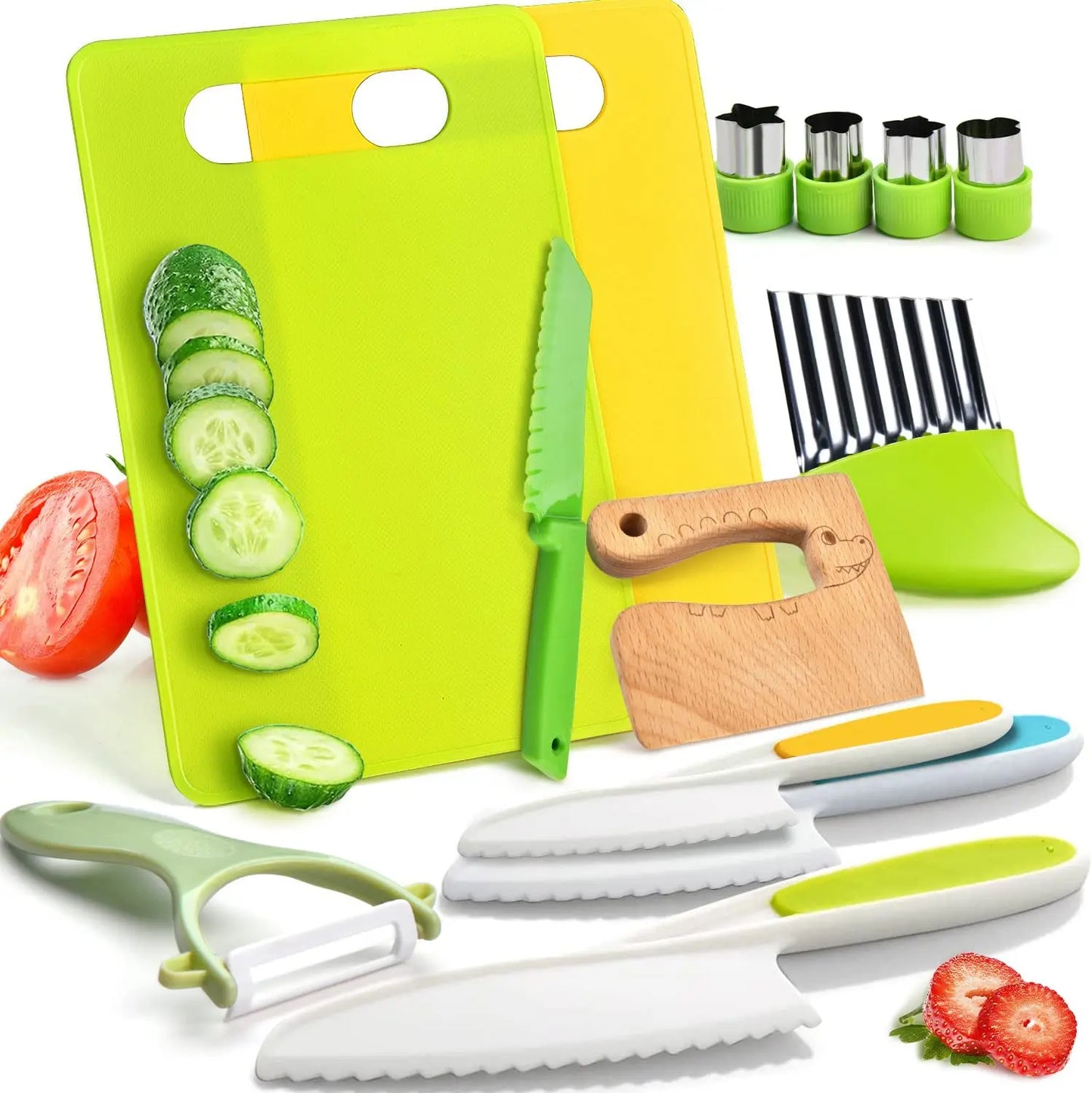 TinyChef™ Safe Kitchen Knife Set For Kids