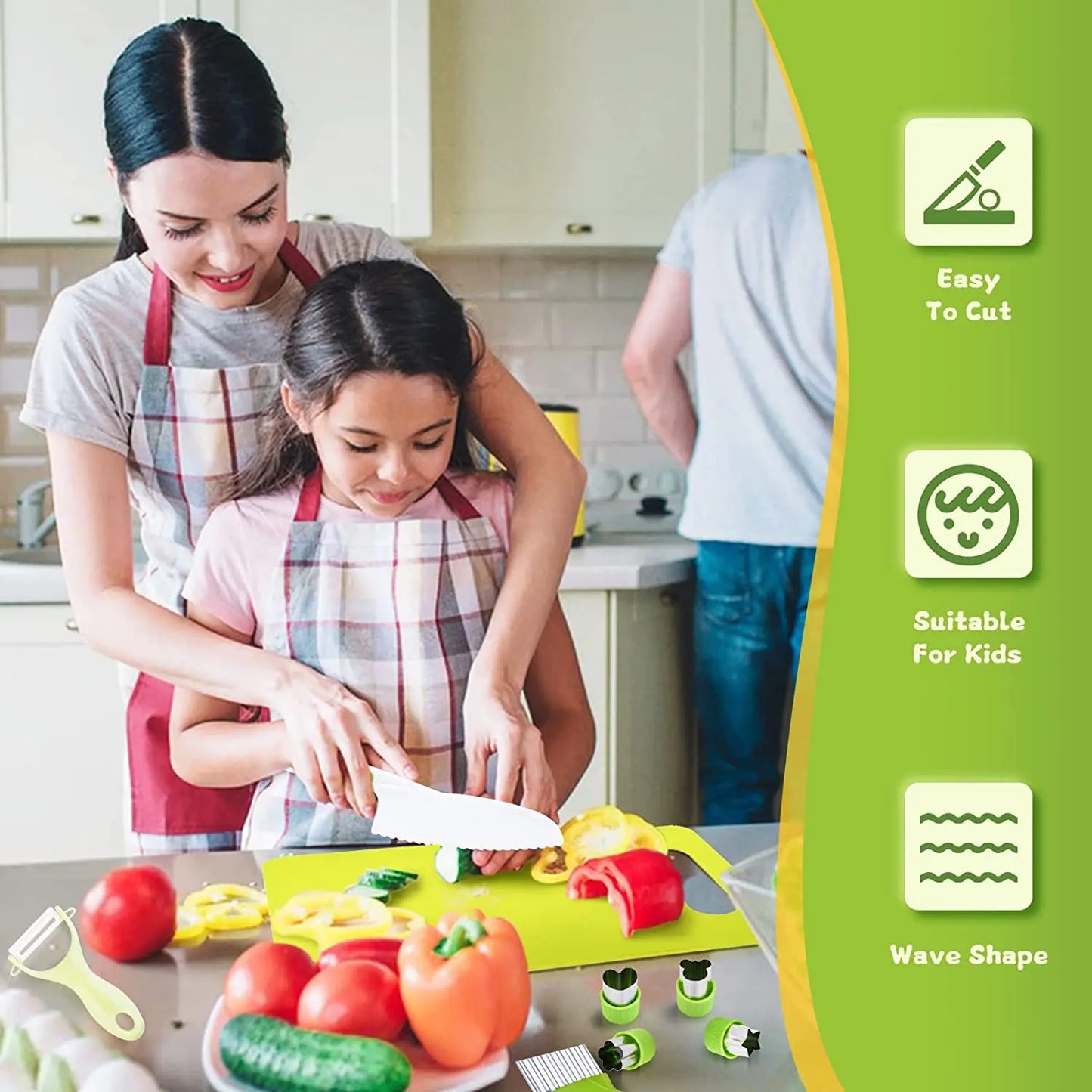 TinyChef™ Safe Kitchen Knife Set For Kids