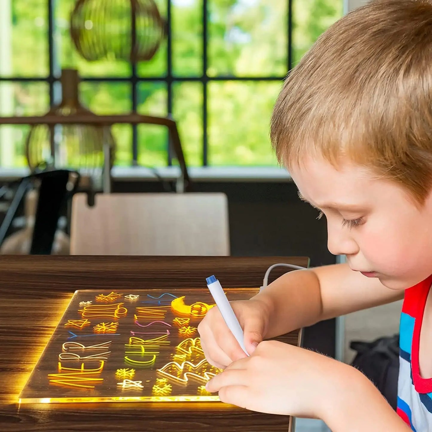 MagicGlow™ Illuminated Drawing Note Board