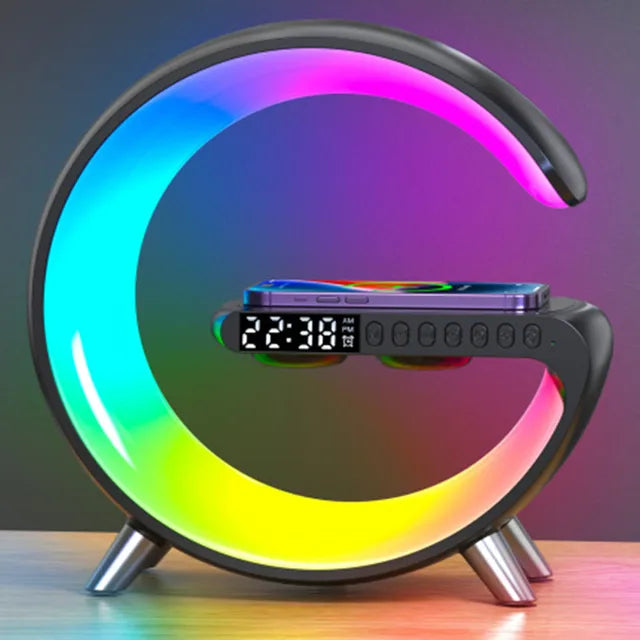 HarmonyHub™ Illuminated Multipurpose Bluetooth Phone Charger Station