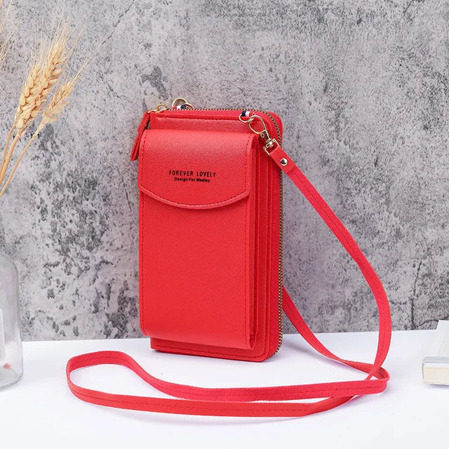 ElegantEssentials™ Crossbody Clutch Wallet