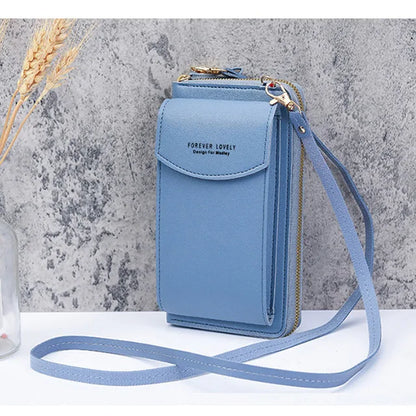 ElegantEssentials™ Crossbody Clutch Wallet