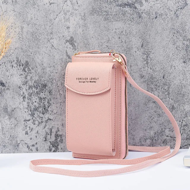 ElegantEssentials™ Crossbody Clutch Wallet