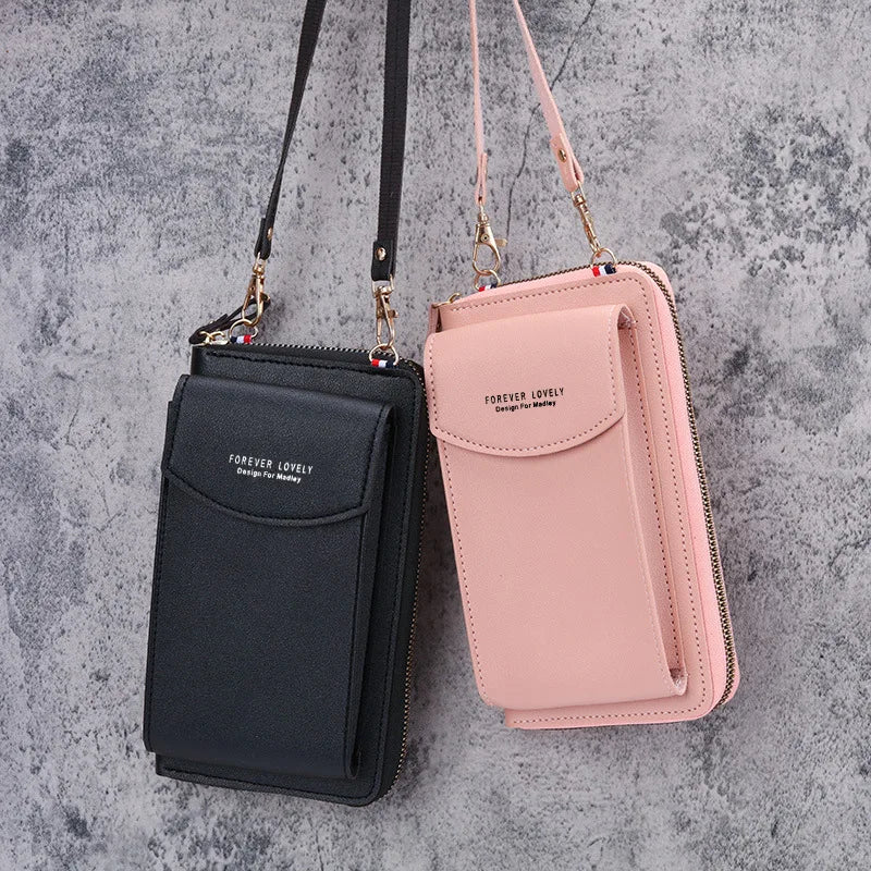 ElegantEssentials™ Crossbody Clutch Wallet