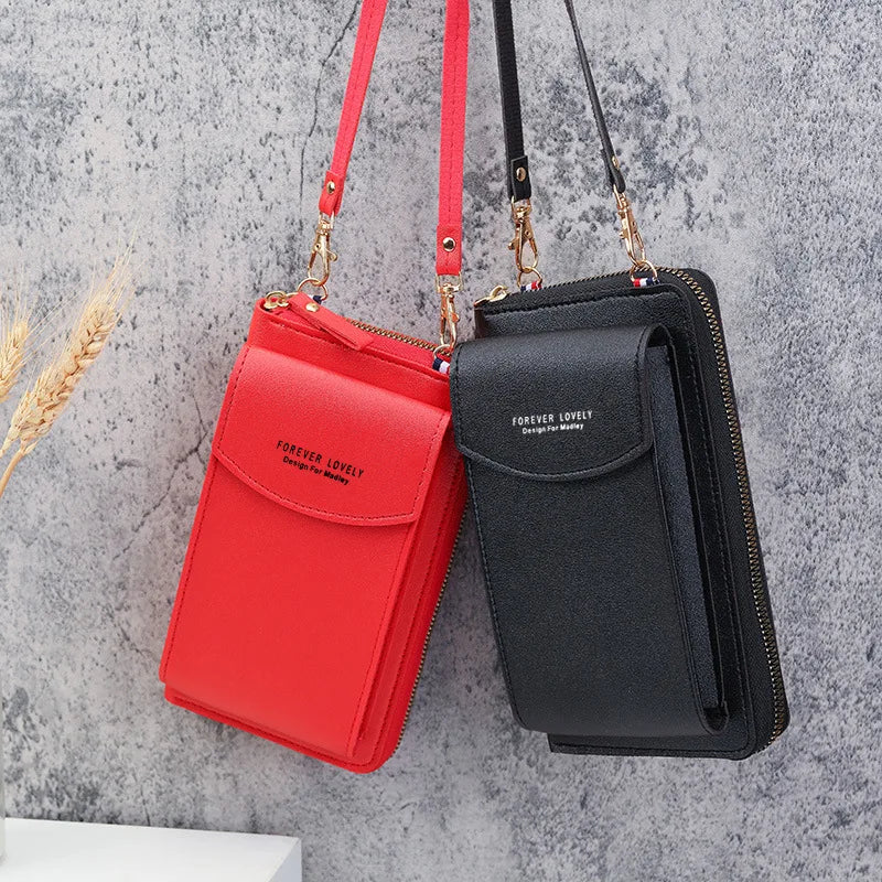 ElegantEssentials™ Crossbody Clutch Wallet