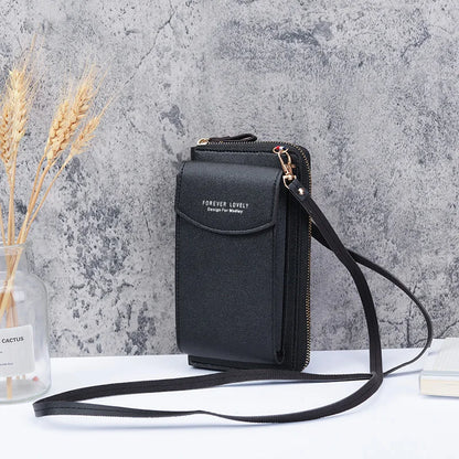 ElegantEssentials™ Crossbody Clutch Wallet