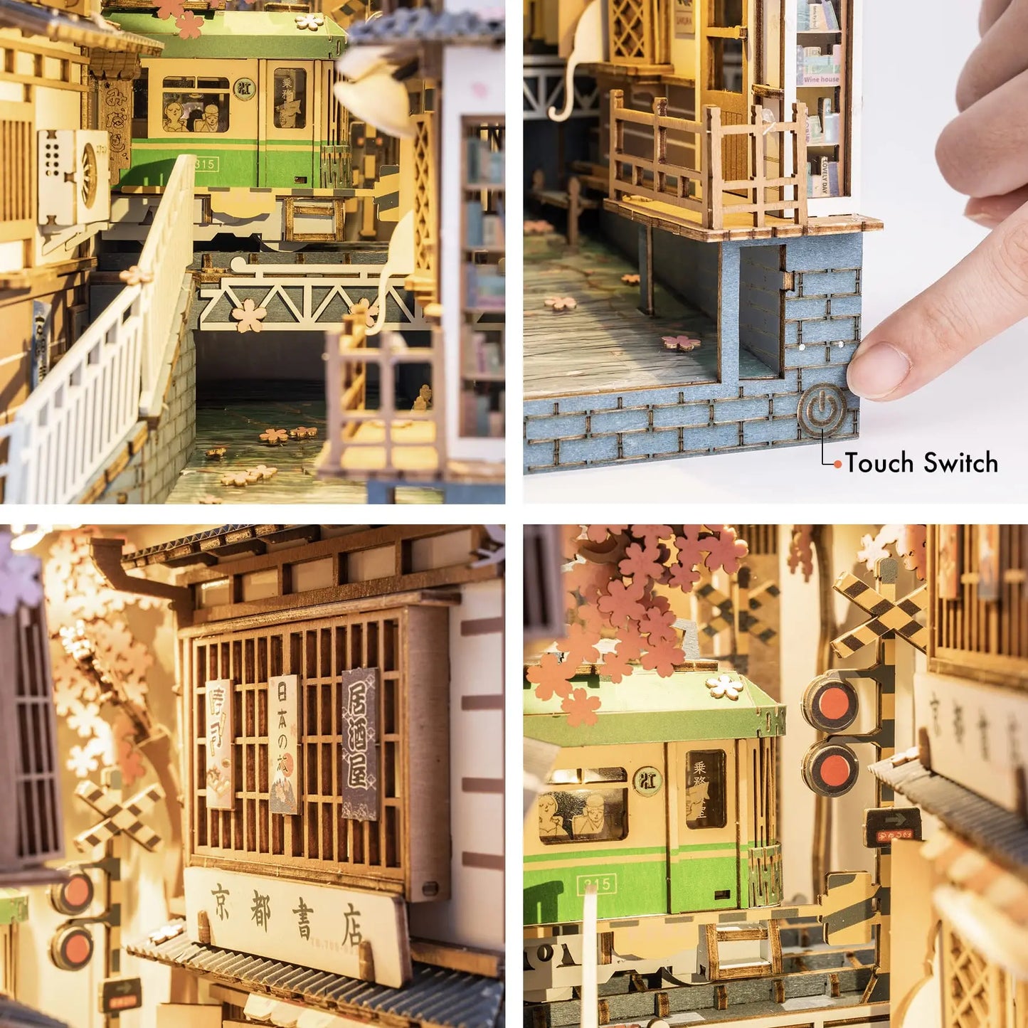 Sakura Tram DIY Book Nook Wonder